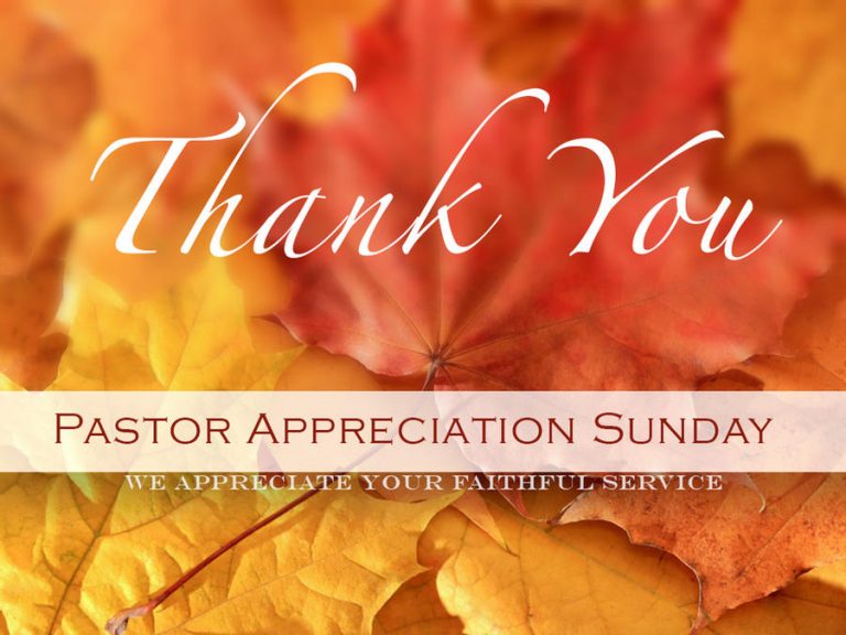 Pastor Appreciation Sunday - Bull Swamp Baptist Church